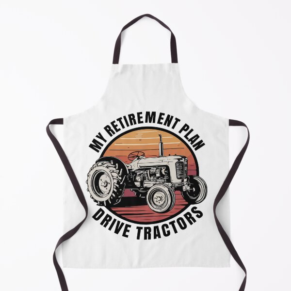 Item preview, My retirement Plan Drive tractors designed and sold by HandicraftArt.