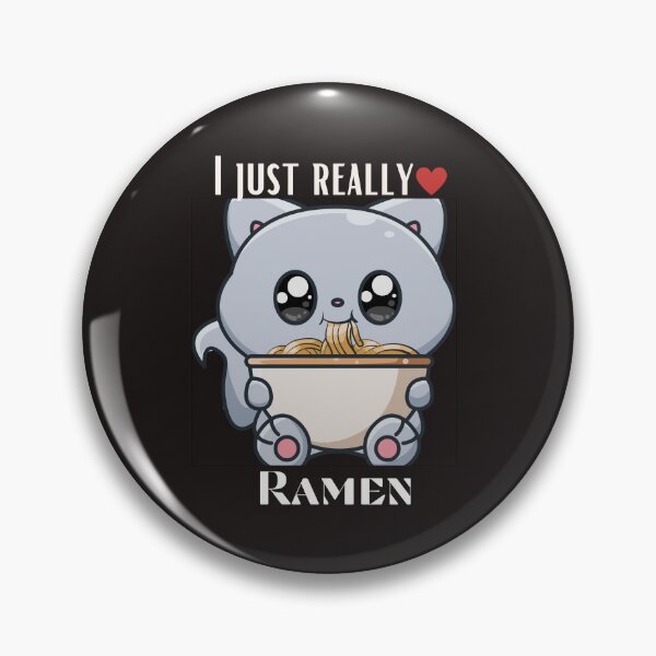 Item preview,  Ramen Cat Anime cute I Just Really Love Ramen designed and sold by Soufyan06.