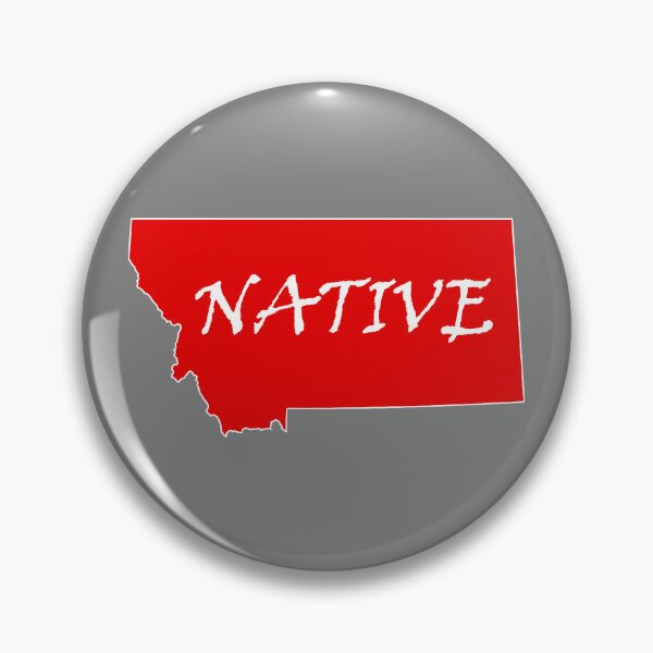 Item preview, 406 - Montana - Native (Red Decal)  designed and sold by Gilby-Designs.
