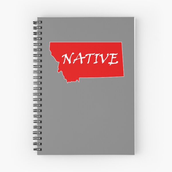 Item preview, 406 - Montana - Native (Red Decal)  designed and sold by Gilby-Designs.