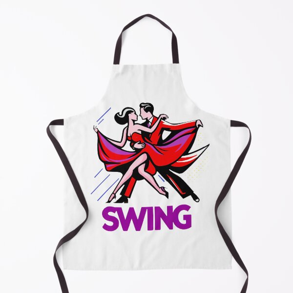 Item preview, Swing Dance Couple with Text - Color Illustration Minimal designed and sold by AD-Digital-Art.