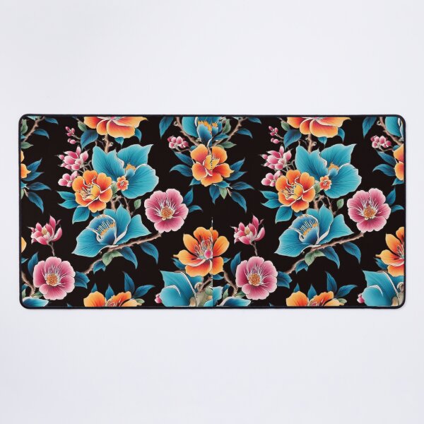 Item preview, vibrant intricate flowers. designed and sold by metebf.