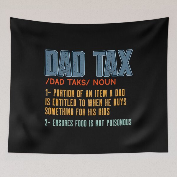 Item preview, DAD TAX Fathers Day Gift designed and sold by RR-Arts.