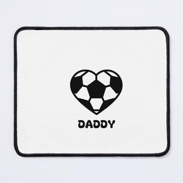 Item preview, Soccer daddy football heart shape design father love soccer father's day gifts designed and sold by Panda  Art.