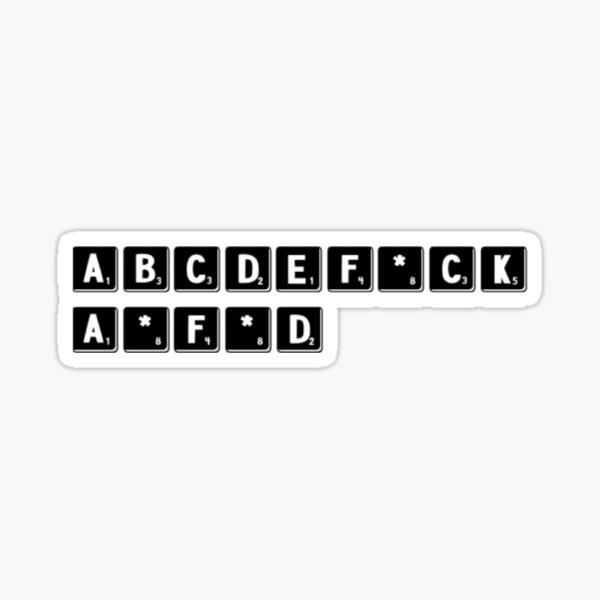 Artikel-Vorschau von Abc Fck NZS , designt und verkauft von Aline22.