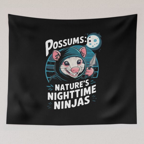 Item preview, Possum's Nature's Nocturnal Ninjas designed and sold by Peter Stawicki.