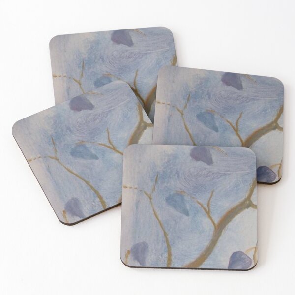 Item preview, Blossoming leaves on twigs and on a branch designed and sold by annenambiro.