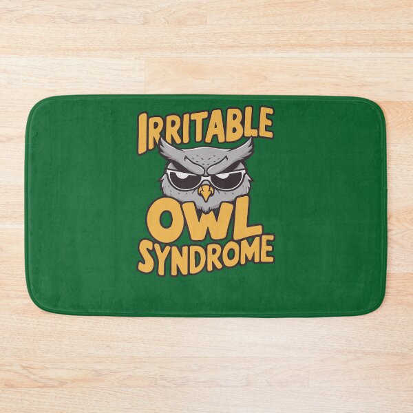 Item preview, Irritable Owl Syndrome T-Shirt, Fun and Humorous Owl Graphic Tee, Perfect for Owl Lovers, IBS Shirt designed and sold by Sir Meow Meow.