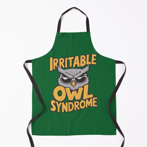 Item preview, Irritable Owl Syndrome T-Shirt, Fun and Humorous Owl Graphic Tee, Perfect for Owl Lovers, IBS Shirt designed and sold by Sir Meow Meow.