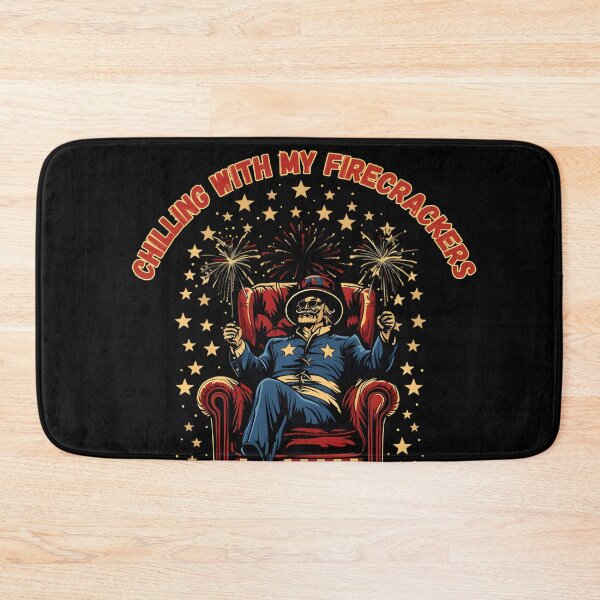 Item preview, Chilling with my firecrackers designed and sold by BasedCanvas.