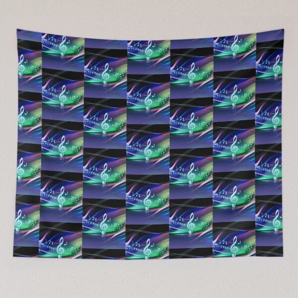Item preview, A Treble Clef & Musical Notation designed and sold by BrightrDayMusicArt.
