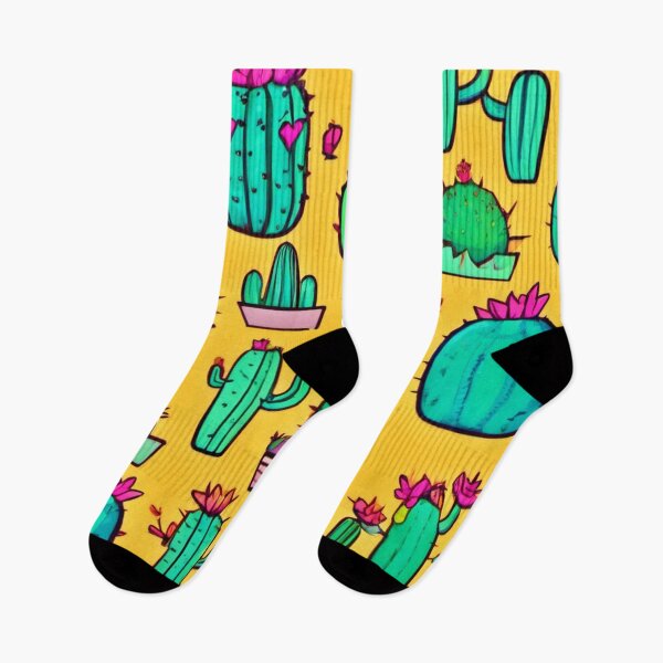 Item preview, Arte De Dibujos Animados De Patrones Lindos De Cactus designed and sold by Health And Fitness Posts e-Store.