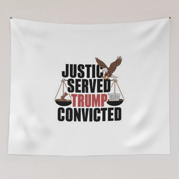 Item preview, Justice Served: Trump Convicted designed and sold by FatGiantCat.