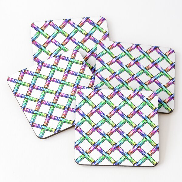 Item preview, Rainbow Arrow Lattice Pattern designed and sold by The-Stellerium.