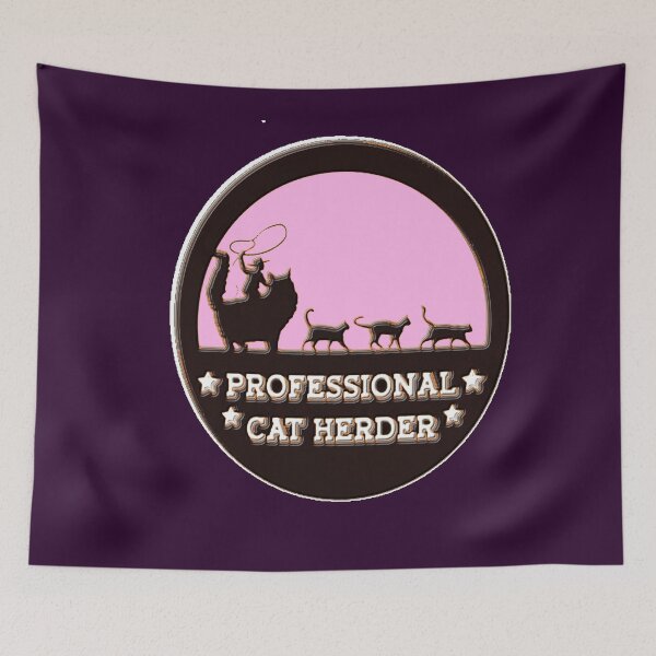Item preview, HERDING CATS PROFESSIONAL EXPERIENCE designed and sold by THE AMERICAN TEEVANGELIST.