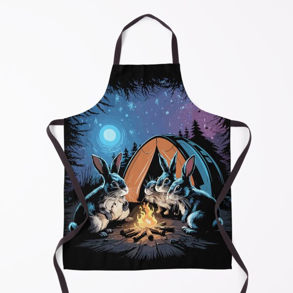 Item preview, Camping Bunnies Under the Stars designed and sold by Quirky Shirts.