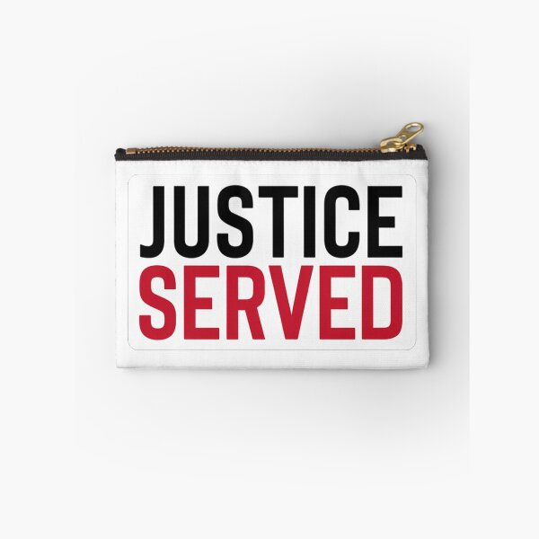 Item preview, Justice Served Bold Text designed and sold by FatGiantCat.