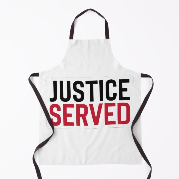 Item preview, Justice Served Bold Text designed and sold by FatGiantCat.