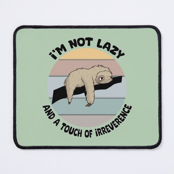 Item preview,  I'm not lazy, I'm on energy-saving mode designed and sold by karim-rashed-94.