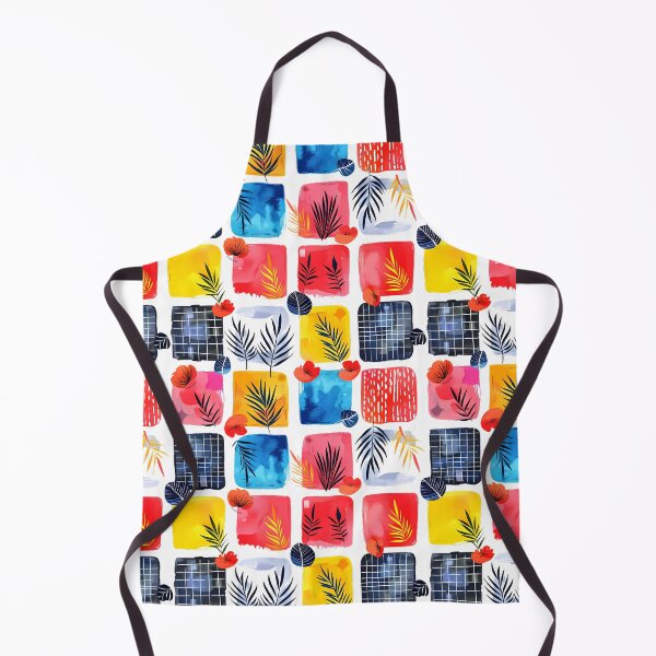 Item preview, Colorful Pattern With Tropical Leaves And Flowers designed and sold by kuralesya.