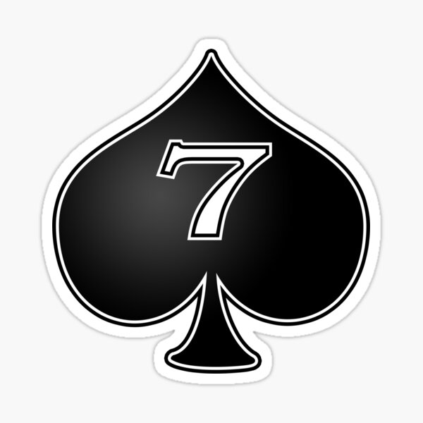 Item preview, Spade 7 - Is 7 your lucky number? designed and sold by Michael Treu.