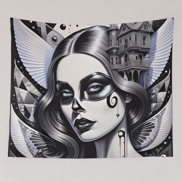 Item preview, Black and White Masquerade designed and sold by PinkAlchemy.