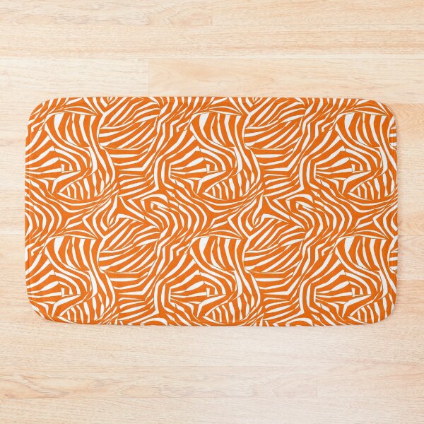 Item preview, Orange and White Pattern designed and sold by ArtbyAiGallery.