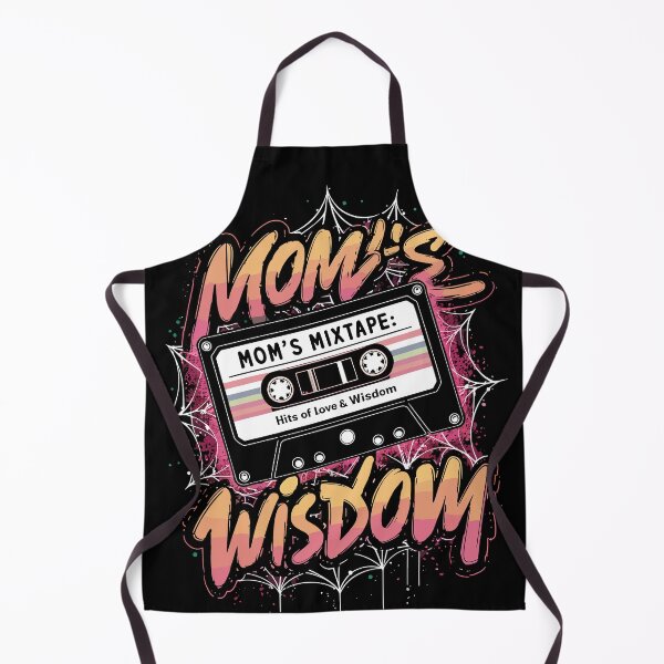 Item preview, Mom's Wisdom Mixtape designed and sold by Quirky Shirts.
