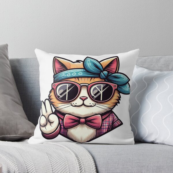 Item preview, Hipster cat designed and sold by Silbays.