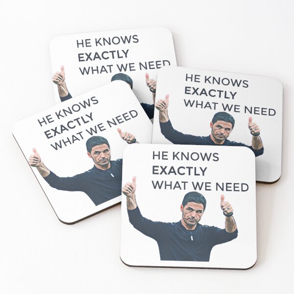 Item preview, Arteta - He Knows Exactly What We Need designed and sold by mebyme.