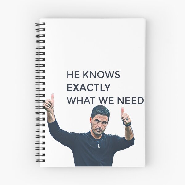 Item preview, Arteta - He Knows Exactly What We Need designed and sold by mebyme.