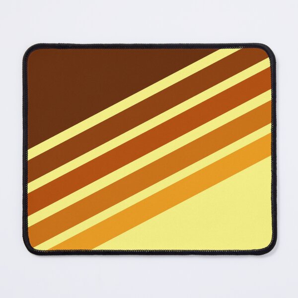 Item preview, Iconic Retro German Car Racing Stripes in Gold, Yellow and Orange designed and sold by Deutschic.