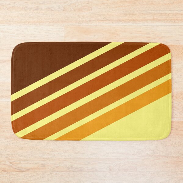 Item preview, Iconic Retro German Car Racing Stripes in Gold, Yellow and Orange designed and sold by Deutschic.