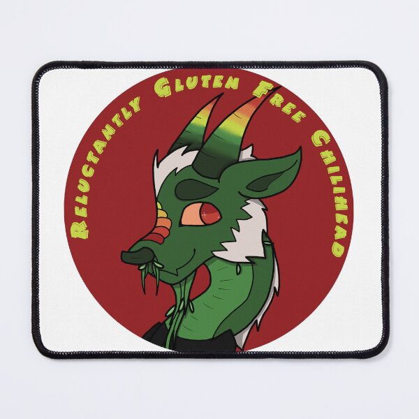 Item preview, Reluctantly Gluten Free Chilihead Logo designed and sold by Wil-Leo.