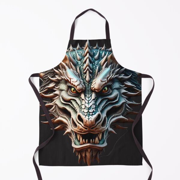 Item preview, Majestic Dragon Head in Stunning 3D designed and sold by DarkFatherDesigns.