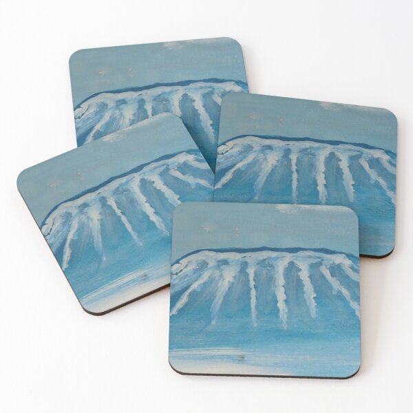 Item preview, Snow flowing down gullies on Mt Kilimanjaro designed and sold by annenambiro.