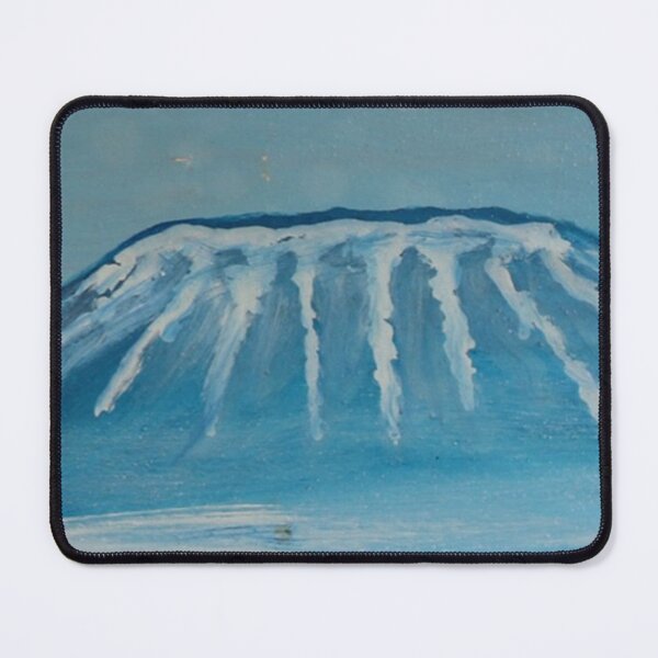 Item preview, Snow flowing down gullies on Mt Kilimanjaro designed and sold by annenambiro.