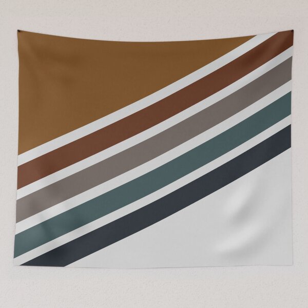 Item preview, Cool Rusty Retro Racing Stripes designed and sold by Deutschic.
