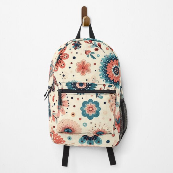 Item preview, Bohemian Garden - Retro Floral Pattern designed and sold by asbno19.