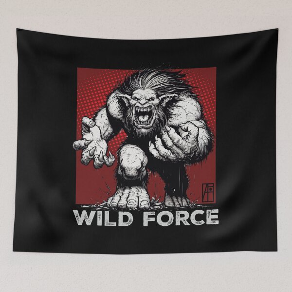 Item preview, TROLL - MONSTER - WILD FORCE - WARRIOR - 4 designed and sold by ArtProjectShop.