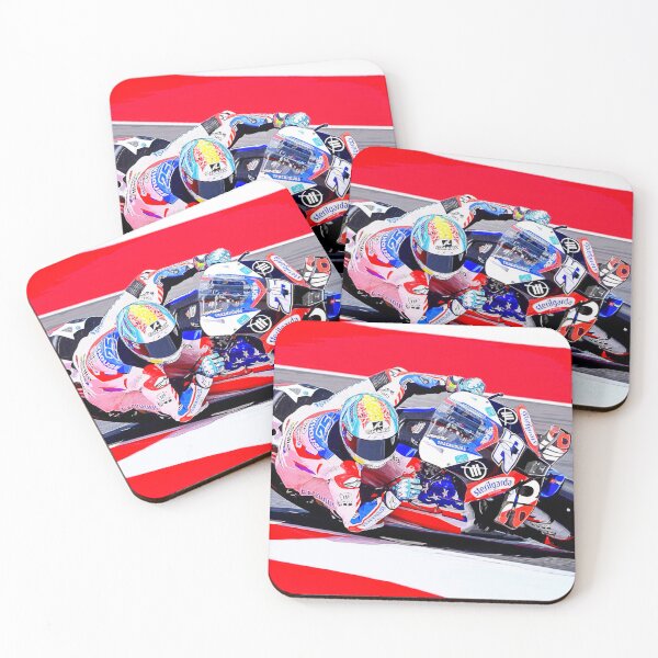 Item preview, Raul Fernandez racing through the corner at Mugello watercolor designed and sold by Rodissimus1984.