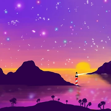 Artwork thumbnail, Pink Reflection by Shells Designs