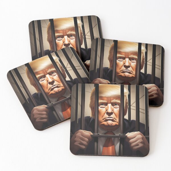Item preview, Lock Him Up: Hilarious Donald Trump Behind Bars designed and sold by Hlvargo.