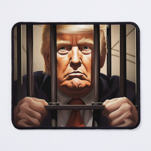 Item preview, Lock Him Up: Hilarious Donald Trump Behind Bars designed and sold by Hlvargo.