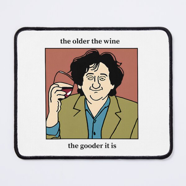Item preview, Black Books Bernard Older Gooder Wine designed and sold by lavacakes.