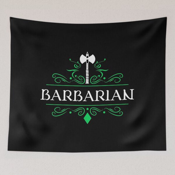 Item preview, Barbarian Character Class - Tabletop RPG - Role-playing Series designed and sold by pixeptional.