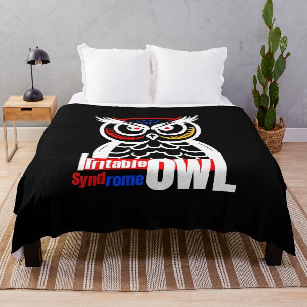 Item preview, Irritable Owl Syndrome - Humor for owl lovers designed and sold by ObjCrea123.