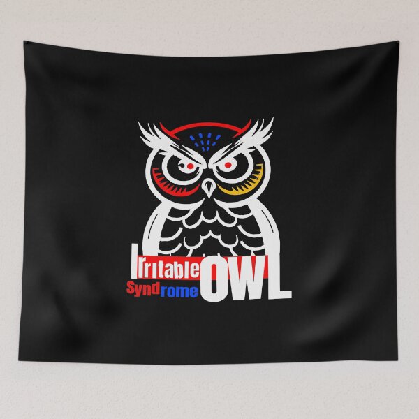 Item preview, Irritable Owl Syndrome - Humor for owl lovers designed and sold by ObjCrea123.