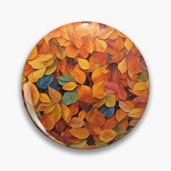 Item preview, Autumnal Whispers Oil Painting Leaves #3 designed and sold by NatureSight.