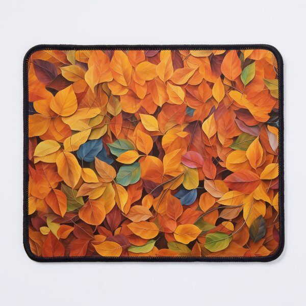Item preview, Autumnal Whispers Oil Painting Leaves #3 designed and sold by NatureSight.